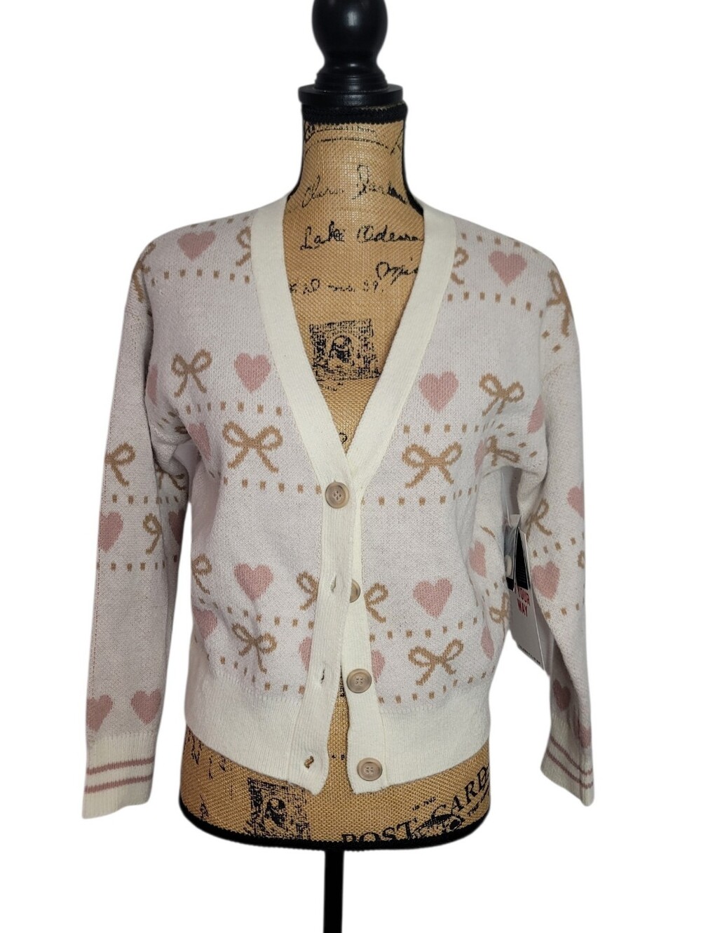 Celebrity Pink Cardigan Small